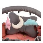 Baby Nest with Soft Toys and Mosquito Net – Comfortable Infant Sleeping Bed Simon color Mix and Max - Image 2