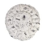 Baby Nest with Soft Toys and Mosquito Net – Comfortable Infant Sleeping Bed white grey color Mix and Max - Image 14