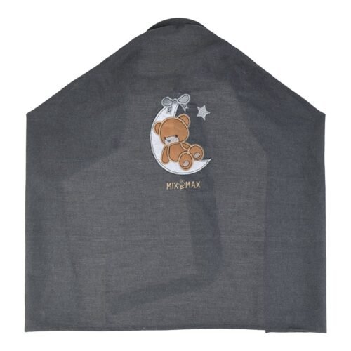 Nursing Baby Apron Cover for Breastfeeding Comfortable with Privacy mosquito Net Window Dark Jeans Mix and Max - Image 7