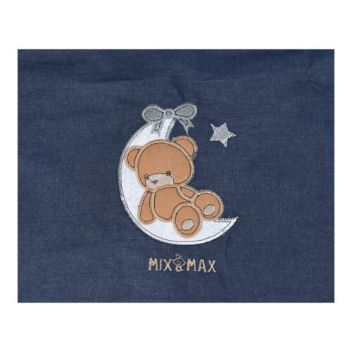 Nursing Baby Apron Cover for Breastfeeding Comfortable with Privacy mosquito Net Window Dark blue Jeans Mix and Max - Image 3