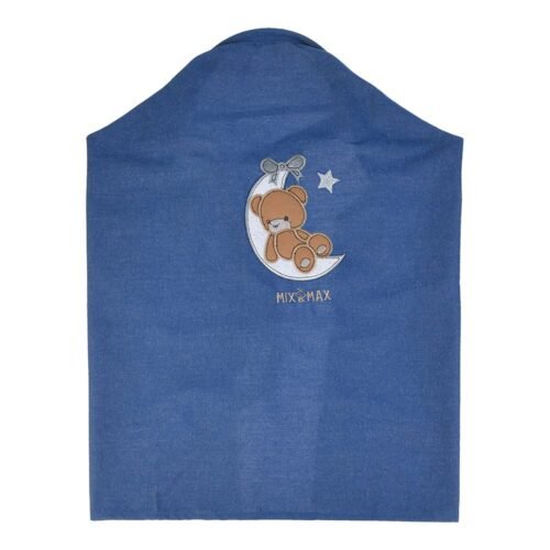 Nursing Baby Apron Cover for Breastfeeding Comfortable with Privacy mosquito Net Window Light blue Jeans Mix and Max - Image 3