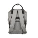 Premium Mum Diaper Backpack Bag – Stylish Multi-Pocket Baby Travel Bag - Mix and Max - Grey and Black1 - Image 7