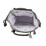 Premium Mum Diaper Backpack Bag – Stylish Multi-Pocket Baby Travel Bag - Mix and Max - Grey and Black1 - Image 10
