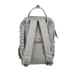 Premium Elegant Mum Large Diaper Backpack bag waterproof multifunction SET 4 in 1 - Mix and Max - Grey 4 - Image 8