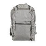 Premium Elegant Mum Large Diaper Backpack bag waterproof - Mix and Max - Grey4 - Image 12