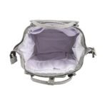 Premium Elegant Mum Large Diaper Backpack bag waterproof - Mix and Max - Grey4 - Image 13
