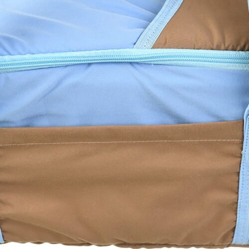 Portable Baby Carrycot Portable Bed Lightweight Carrycot ( Bear on Moon Light Blue color ) - Sizes: 0-12 M - Mix and Max - Image 6