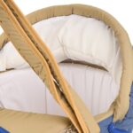 Baby Sleeper | Portable Baby Bed and Infant Bassinet | Safe Carrycot Mix and Max Bear on Moon Blue Size 70*35*24 cm - Image 3