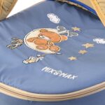 Baby Sleeper | Portable Baby Bed and Infant Bassinet | Safe Carrycot Mix and Max Bear on Moon Blue Size 70*35*24 cm - Image 4