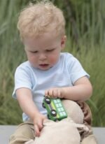 2-in-1 Child Safety Harness deluxe Animal Shape backpack Cotton 100% - Beige - Mix and Max - Colors: Fuchsia and Light Blue - Sizes: 0-24 M - Image 5