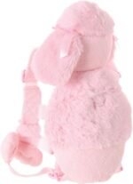2-in-1 Child Safety Harness deluxe Animal Shape backpack Cotton 100% - Pinky - Mix and Max - Colors: Beige and Light Blue - Sizes: 0-24 M - Image 4