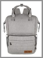 Premium Elegant Mum Large Diaper Backpack bag waterproof multifunction SET 4 in 1 - Mix and Max - Grey 3 - Image 18