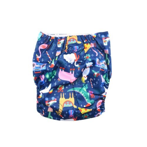 PACK 2 Reusable Diaper Washable Swim Diaper and Adjustable Potty Training Pants Mix & Max™ - Image 114