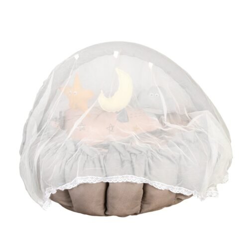 Baby Nest with Soft Toys and Mosquito Net – Comfortable Infant Sleeping Bed Simon color Mix and Max - Image 5