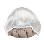 Baby Nest with Soft Toys and Mosquito Net – Comfortable Infant Sleeping Bed Light blue Mix and Max - Image 8