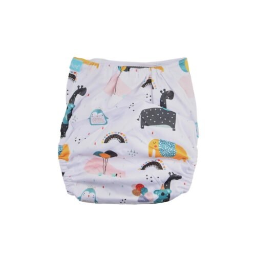 PACK 2 Reusable Diaper Washable Swim Diaper and Adjustable Potty Training Pants Mix & Max™ - Image 36