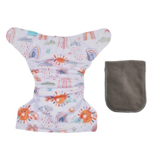 PACK 2 Reusable Diaper Washable Swim Diaper and Adjustable Potty Training Pants Mix & Max™ - Image 50