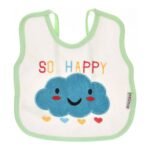 Multi-color Bib with embroidery diaper back size 38*29cm (2 Pieces) - Mix and Max - Colors: Fuchsia, Grey, and Light Blue - Sizes: 0-18 - Image 34