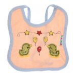Multi-colors Bib with embroidery with diaper back Average size 27*19cm (2 Pieces) - Mix and Max - Colors: Fuchsia, Grey, and Light Blue - Sizes: 0-18 - Image 23