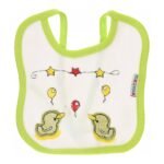 Multi-colors Bib with embroidery with diaper back Average size 27*19cm (2 Pieces) - Mix and Max - Colors: Fuchsia, Grey, and Light Blue - Sizes: 0-18 - Image 19