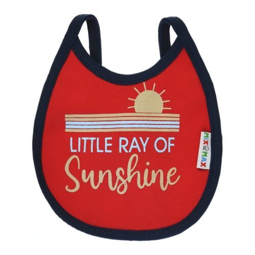 Multi-colors Printed Bib with diaper back Small size 16*19cm (2 Pieces) Girl g - Mix and Max - Colors: Fuchsia, Grey, and Light Blue - Sizes: 0-18 - Image 21