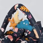 Baby Nest Bed for Newborns Portable Baby Lounger and Sleep Pod Beige Mix and Max - Image 6