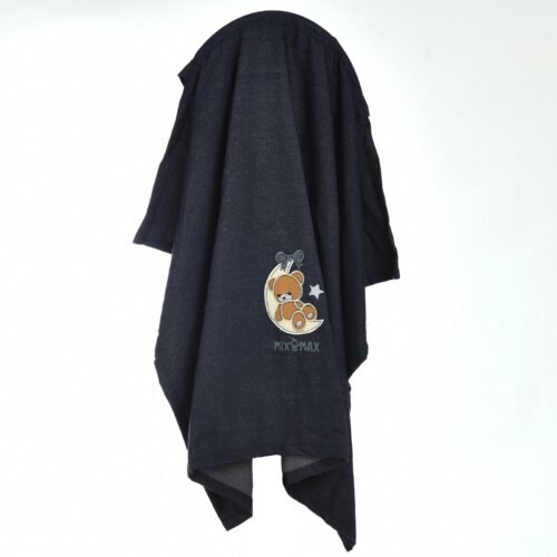 Nursing Baby Apron Cover for Breastfeeding Comfortable with Privacy mosquito Net Window Dark blue Jeans Mix and Max - Image 2