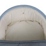 Portable Baby Carrycot Lightweight travel Bed Carrycot newborn ( Bear on Train Light Blue color ) - Sizes: 0-12 M - Mix and Max - Image 6