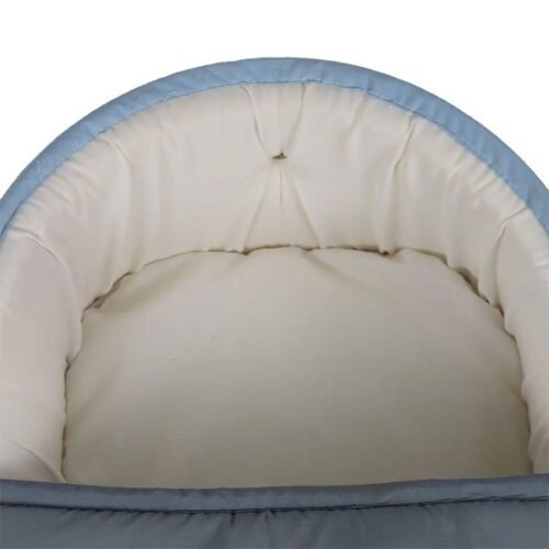 Portable Baby Carrycot Lightweight travel Bed Carrycot newborn ( Bear on Train Light Blue color ) - Sizes: 0-12 M - Mix and Max - Image 6