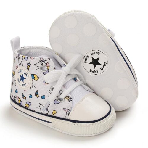 Baby Shoes 3 Sizes 1/2/3 (from Zero to 18 Months) #C666 - Mix and Max - Sizes: 0-6 M 11cm, 6-12 M 12cm, 12-18 M 13cm - Image 4