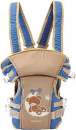 Baby Carrier 3 Positions with separate Head Support 4 in 1 Mix and Max – Suit Sizes: 0-24 Months (with Sleeping Position) - Image 9