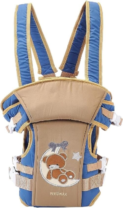 Baby Carrier 3 Positions with separate Head Support 4 in 1 Mix and Max – Suit Sizes: 0-24 Months (with Sleeping Position) - Image 9