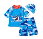 Boys 3 Pieces Swimsuit (7 sizes From 2Y to 12Y) # Mix and Max  - Image 7