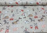 Baby Cotton Bed Sheet Set 105x175 cm with Small Pillow – Soft Breathable Cotton Toddler Bedding, Fitted Crib Sheet for Kids Bed, Hypoallergenic; Skin-Friendly Baby Bedding Set Mix and Max - Zoo - Image 2