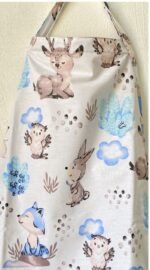 Nursing Baby Apron Cover for Breastfeeding Comfortable with Privacy mosquito Net Window Fly Multi color Mix and Max - Image 2