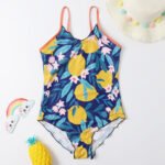 Girly One Piece Swimsuit (4 sizes From 2 to 5 years) Mix and Max