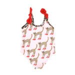 Girls One Piece Swimsuit (4 sizes From 2Y to 5Y) # Mix and Max - Image 3