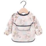 Pack of 2 -Long Sleeve Baby Bib Waterproof Toddler Feeding Smock with Food Catcher Pocket, Adjustable & Lightweight, Full Coverage Weaning Bib for Boys & Girls (6–36 Months) - Image 8