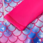 Girls One Piece Long Sleeves Swimsuit (5 sizes From 3Y to 7Y) # Mix and Max - Image 2