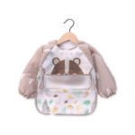 Pack of 2 -Long Sleeve Baby Bib Waterproof Toddler Feeding Smock with Food Catcher Pocket, Adjustable & Lightweight, Full Coverage Weaning Bib for Boys & Girls (6–36 Months) - Image 22