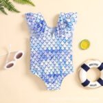Girls One Piece Swimsuit (5 sizes From 1Y to 5Y) # Mix and Max