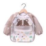 Long Sleeve Baby Bib Waterproof Toddler Feeding Smock with Food Catcher Pocket, Adjustable & Lightweight, Full Coverage Weaning Bib for Boys & Girls (6–36 Months) (Copy) - Image 4