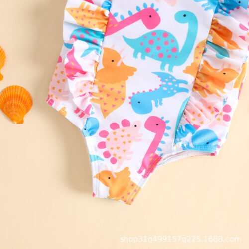 Girls One Piece Swimsuit (4 sizes From 1Y to 5Y) # Mix and Max - Image 3