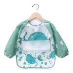 Long Sleeve Baby Bib Waterproof Toddler Feeding Smock with Food Catcher Pocket, Adjustable & Lightweight, Full Coverage Weaning Bib for Boys & Girls (6–36 Months) (Copy) - Image 7