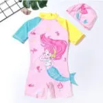 Girly 2 Pieces Swimsuit (7 sizes From 2 to 8 years) Mix and Max