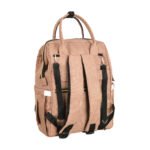 Premium Elegant Mum Large Diaper Backpack bag waterproof multifunction SET 4 in 1 - Mix and Max - Brown 2 - Image 8