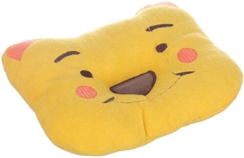 Baby Soft Cotton Pillow – Newborn Head Support Pillow, Anti-Flat Head Infant Pillow, Soft Breathable Baby Pillow for Sleeping & Head Support, Cute Animal Design for Travel, Car Seat and Stroller (Breathable Cotton, Lightweight) Mix and Max - Image 5