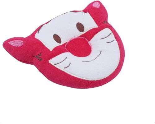 Baby Soft Cotton Pillow – Newborn Head Support Pillow, Anti-Flat Head Infant Pillow, Soft Breathable Baby Pillow for Sleeping & Head Support, Cute Animal Design for Travel, Car Seat and Stroller (Breathable Cotton, Lightweight) Mix and Max - Image 9