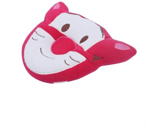 Baby Soft Cotton Pillow – Newborn Head Support Pillow, Anti-Flat Head Infant Pillow, Soft Breathable Baby Pillow for Sleeping & Head Support, Cute Animal Design for Travel, Car Seat and Stroller (Breathable Cotton, Lightweight) Mix and Max - Image 10