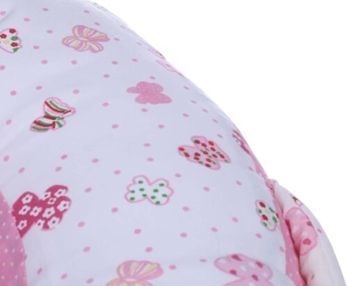 2-in-1 Baby Nursing Pillow & Sitting Support Seat – Ergonomic Breastfeeding Cushion & Baby Learning to Sit Support (60×55×10 cm, Soft & Washable) - Image 3